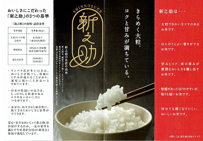 令和5年産 新潟県産 新之助 特別栽培米（玄米1ｋｇ） 宝米本舗